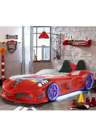 Setaymobilya Arabalı Yatak , Koltuk Arkalık , Full Led , Jaguar , Setay