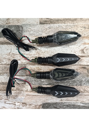 Led Sinyal Ok Desen V2 4'lü Kayar Ledli