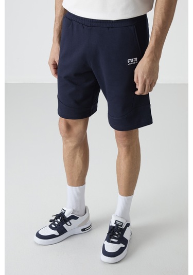 Tommy Life Amos İndigo Baskılı Erkek Şort - 81246 İndigo