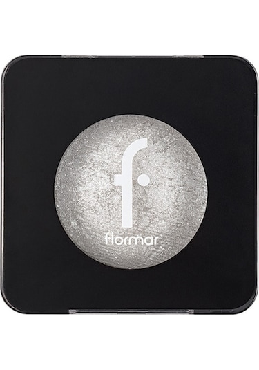 Flormar Yoğun Işıltılı Göz Farı - Baked Eyeshadow -009 Silver Leaf- 8682536052504