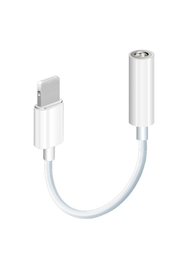 Mufunye Lightning'den 3.5mm'ye Ses Adaptörü - Telefon Ve Kulaklık Arası Hızlı Ses Transferi, Plug & Play, Dayanıklı Tpe Malzeme