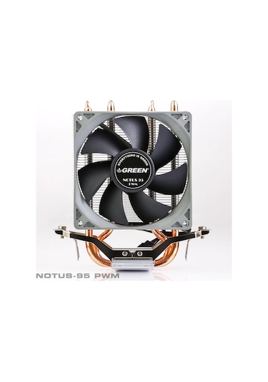 Green Fan Cpu Combo Notus 95-pwm Bakır Boru Kule Tipi Intel&amd 1200+1151+1155+1156/ Amd4