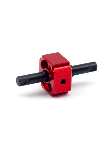 Konesam Trax4 Drag Slash İçin 5 Adet Kırmızı Alüminyum Düz Aks