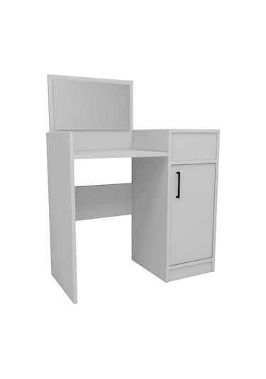 Arnetti Sedef Aynalı Makyaj Masası Beyaz