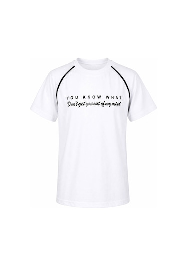 Trender Enjeksiyon Baskı Beyaz Erkek Çocuk T-shirt 8031