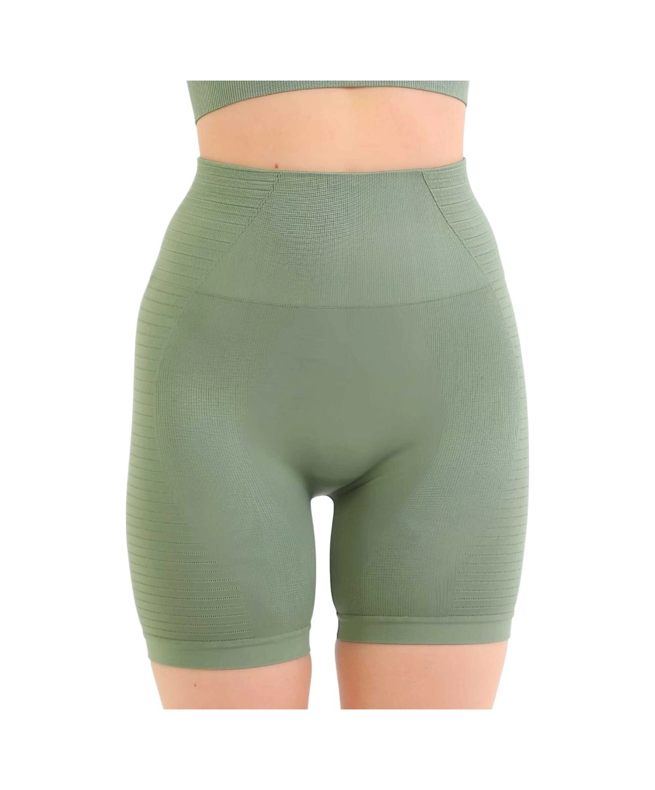 Tezzgelsin Kadın Spor Tayt Kadın Tayt Haki Yeşili