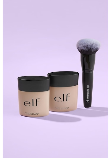 E.l.f. Buffing Foundation Brush Kusursuz Fondöten Uygulaması
