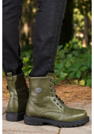 Salvano Era 3pr Haki Erkek Biker Bot 000000000101487715