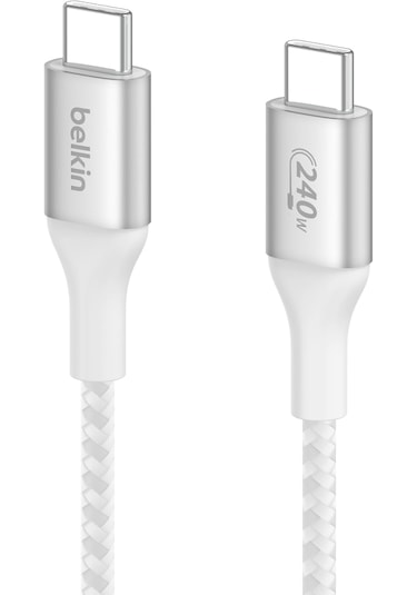Belkin CAB015BT1MWH Boostcharge USB-C To USB-C 240 W Güç Kablosu 1 M