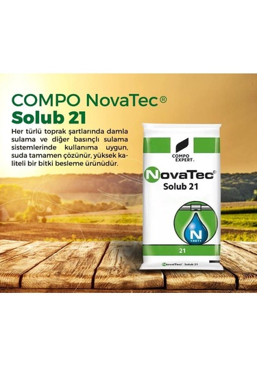 Compo Novatec Solub 21 DaMLama Sulama Gübresi 25 KG