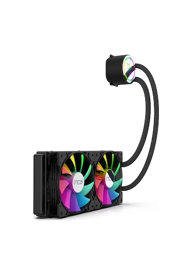 Inca Iss-02xn Intel/amd 2x120mm Argb Led Fanlı Am5 Control Remote