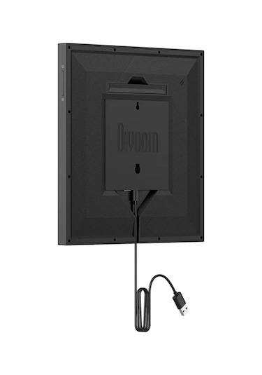 Divoom Pixoo-64 App Kontrollü Wifi Animasyonlu 64x64 Piksel LED Ekran Resim Çerçevesi-Abone Sayacı