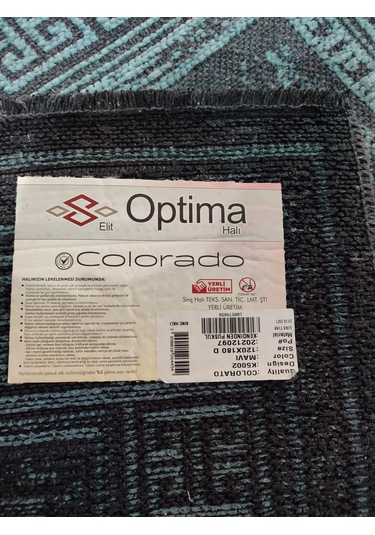 Optima Halı Colorado K5002 Mavi 120 180