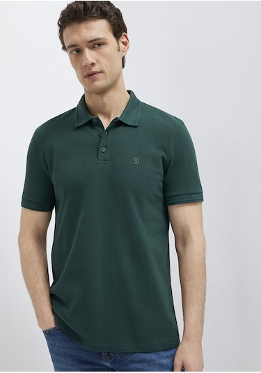 Mavi - Yeşil Polo Tişört 064946-85173