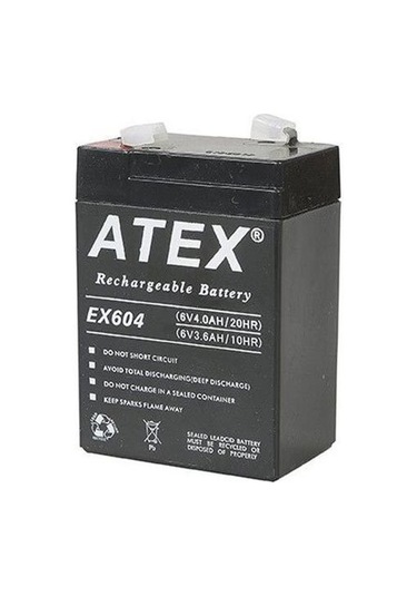 Atex Lt-44 4V 4.4Ah Fener Aküsü