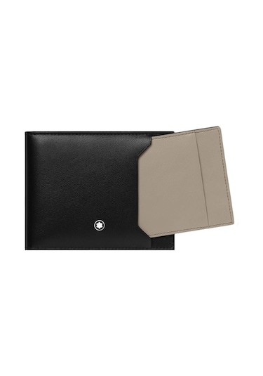Mont Blanc Montblanc Meisterstück Selection Soft With Removable Card Holder Siyah