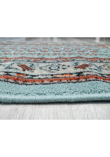 4 Adet Saray Halı Asya Seccade Ince 10503Y7 Yeşil 65X115 Cm