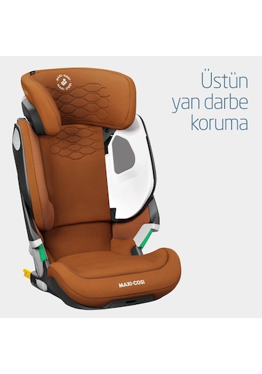 MaxiCosi Kore Pro Işık Sensörlü Adac'Lı Isofixli ISize 15-36 Kg Çocuk Oto Koltuğu Authentic Cognac