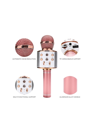 Xindoker Profesyonel Kablosuz Mikrofonlu Bluetooth Hoparlör - Yüksek Ses Kalitesi Ve Gürültü Azaltma Özellikli