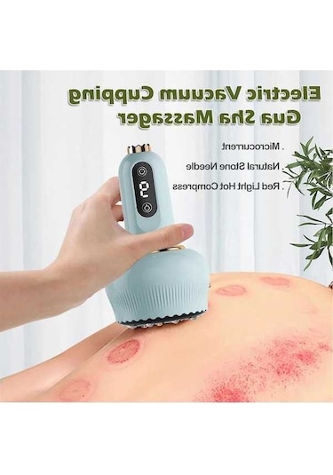 Willowhaven Elektrikli Güzergah Masaj Vakum Emme Zayıflama Vücut Mavi Mavi