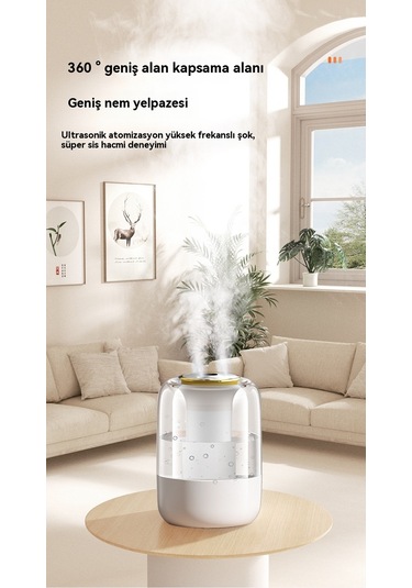 Lyon Yeni Hava Nemlendirici Ev Sessiz Yatak Odasıbüyük Sprey Hamile Kadılar Ve Bebek İçmekan Nemlendirici Yesil