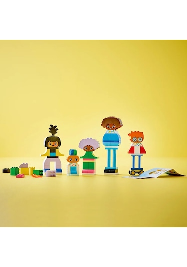 LEGO® DUPLO® Kasabası İnşa Edilebilen Duygulu İnsanlar 10423 3+ Eğitici Oyuncak Yapım Seti - 71 Parça