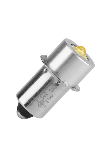 Springsun P13.5s Fener Değişim Ampülü 3w 3v - Parlak Beyaz Işık, Kolay Kurulum, Uzun Ömürlü Metal Tipi