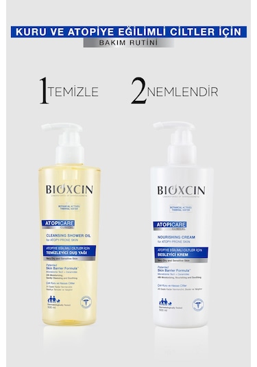 Bioxcin Atopicare Besleyici Krem 500 ml – Atopiye Eğilimli Ciltler İçin Yoğun Nemlendirici ve Onarıcı Bakım