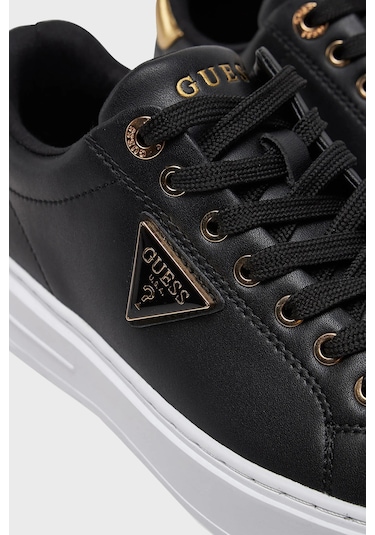 Guess Bayan Ayakkabı Fljd12 Lea12 Blkgo Siyah Siyah