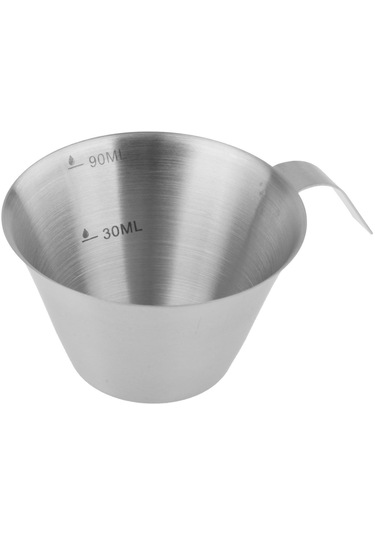 Suntek Ölçekli Espresso Ölçüm Kabı Mutfak Aletleri Çay 100ml Gümüş