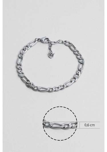 Kahverengi Hematit Taşlı Ayarlanabilir Erkek Çelik Üçlü Bileklik Seti Gri