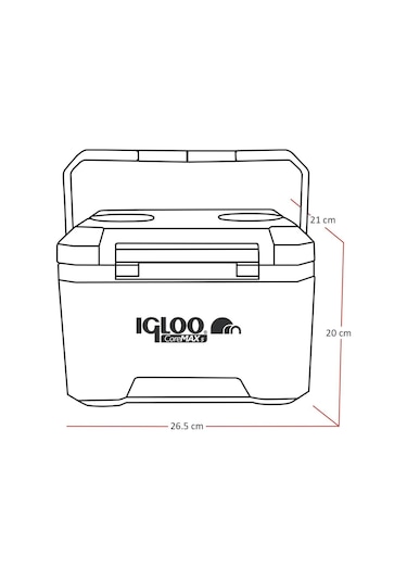 Igloo Coremax 5 Buzluk 5 Litre Beyaz