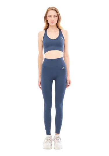 Yüksek Bel Esnek Ve Toparlayıcı Yoga Koşu Spor Ve Günlük Tayt Chloe2