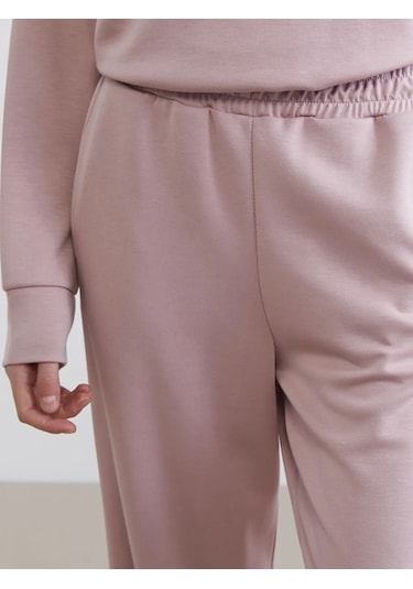 Lc Waikiki Pembe Soft Touch Kadın Jogger Eşofman Altı