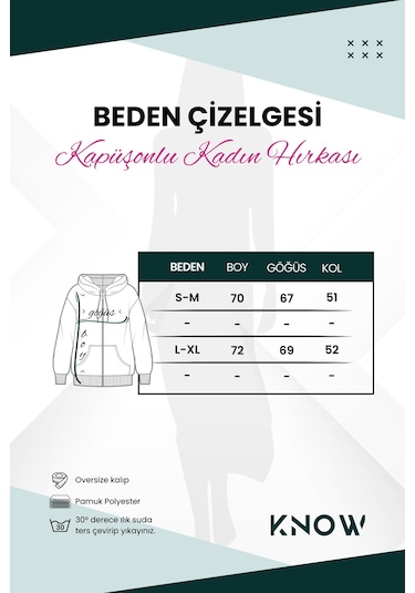 Know Kadın 3 Iplik Beyaz Kapüşon Detay Fermuarlı Hırka Beyaz