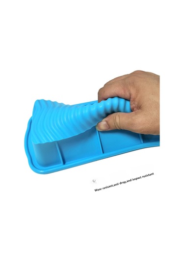 Springsun Geniş Kapasiteli 3.5l Silikon Buz Kalıbı - Kolay Çıkarma Özelliği, Ev Ve Ticari Kullanım, Modern Tasarım Kuzey Avrupa Gri Diğer