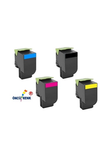 Lexmark Cs317/Cx317 Cs/Cx-417 - 517 Kırmızı Uyumlu Toner