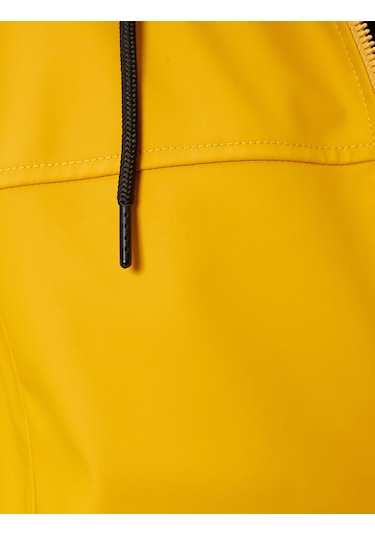 Koton Mevsimlik Ceket Slim Fit Fermuarlı Sarı 5wam20065hw Sarı
