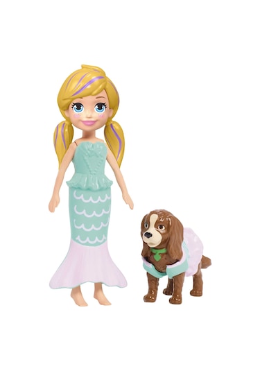 Polly Pocket ve Hayvan Dostu Kostüm Giyiyor Oyun Seti GDM15