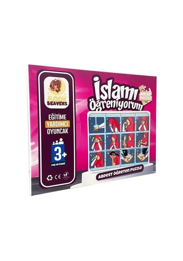 Moon Beavers Islamı Öğreniyorum Puzzle Serisi 1