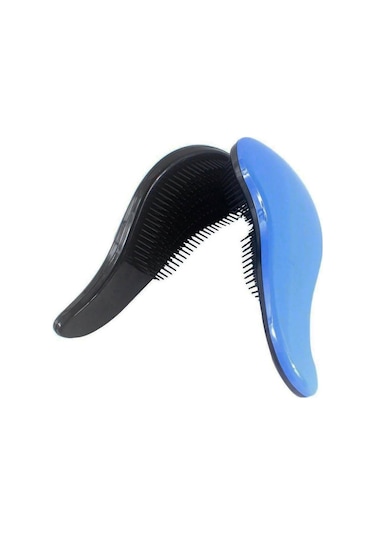 Koodmax Oval Dolaşık Önleyici Saç Fırçası - Saç Açıcı Tarak - Mavi