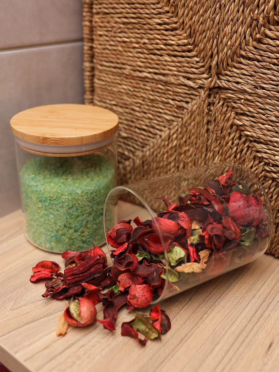 Master House Cam Kavanozlar, 1,0l, Kuru Gıdalar İçin 196503315