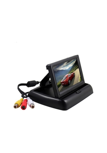 Kameralı Park Sensörü 4.3''Kapaklı Ekran+Kamera