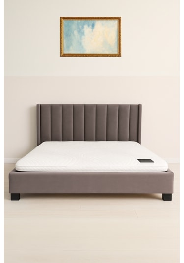 Zishtekstil Space Yıkanabilir Kılıflı Yüksek Dns Gri Sünger Kanepe, Koltuk, Yatak Pedi & Şiltesi Topper