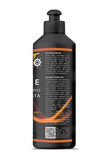 Netfer M-3000 Marin İnce Tekne Pastası 500 Ml