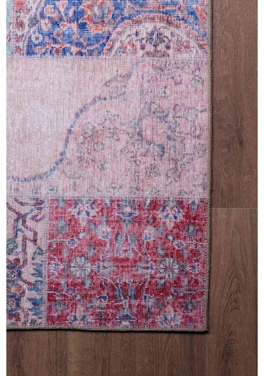 Jazz Patchwork Desenli Dokuma Taban Dekoratif Rustik Halı (Al 82)