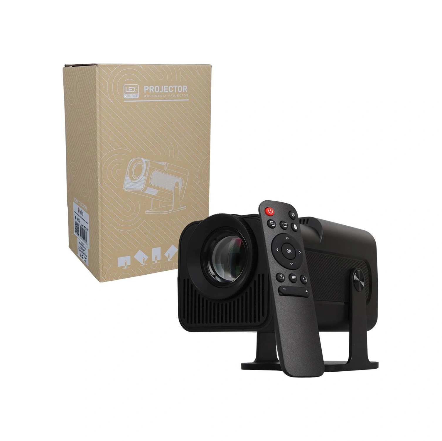 Hello Hy320 Android 11 Akıllı Led Ayarlanabilir Projeksiyon Fhd Kablosuz Görüntü Aktarım Destekli Ev Sinema Sistemi Duvar Yansıtma