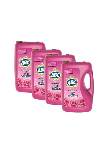ABC Çamaşır Yumuşatıcısı Gül Tutkusu 4 x 5 L