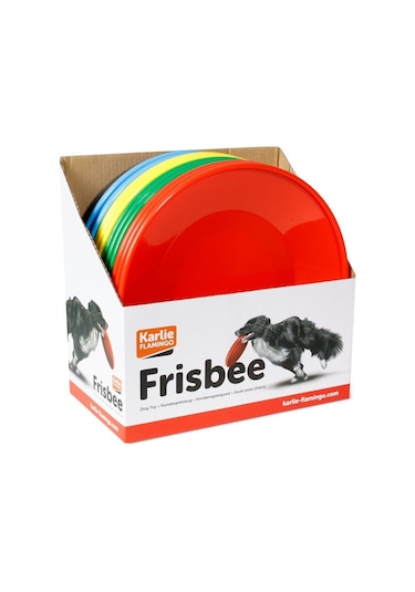 Karlie Plastik Frizbi Köpek Oyuncağı 23 CM Çok Renkli