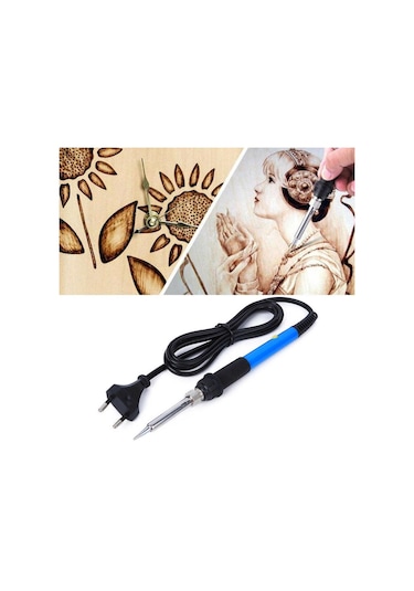 Elektrikli Lehim 39 Adet Havya Seti Manuel Ayarlanabilir Sıcaklık Ab Tak 220v 60w